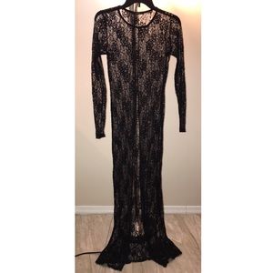 long sleeve lace cardigan